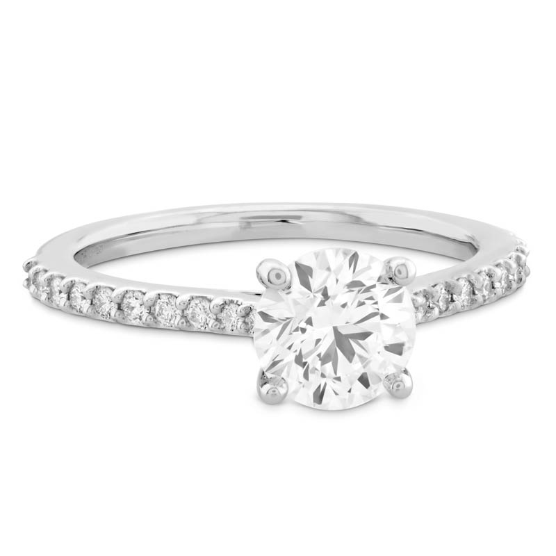 platinum diamond Vela engagement ring 