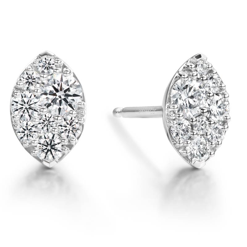 White Gold Diamond Tessa Earrings