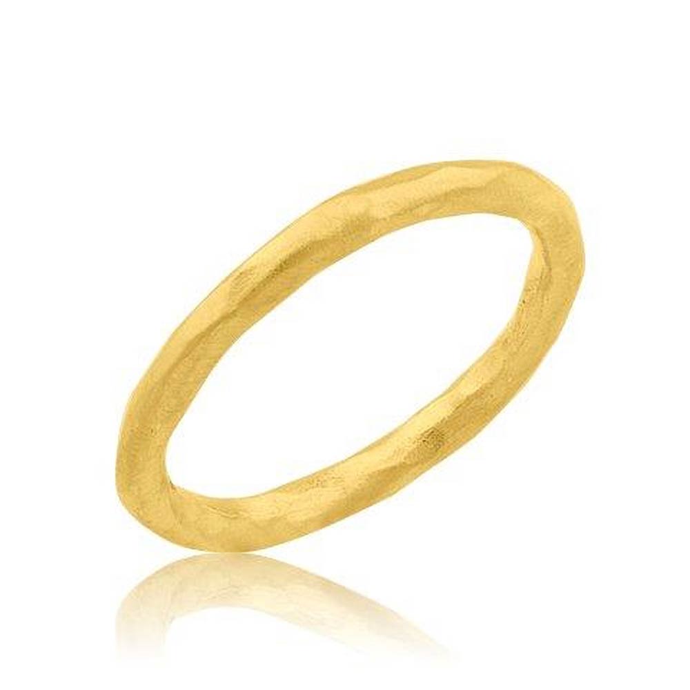 Gold Hammered Band