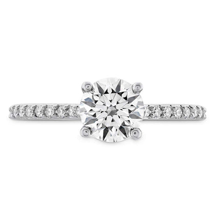 platinum engagement ring