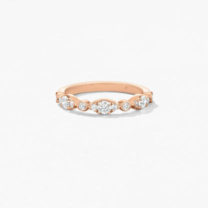 Hearts On Fire Bezel Regal Band