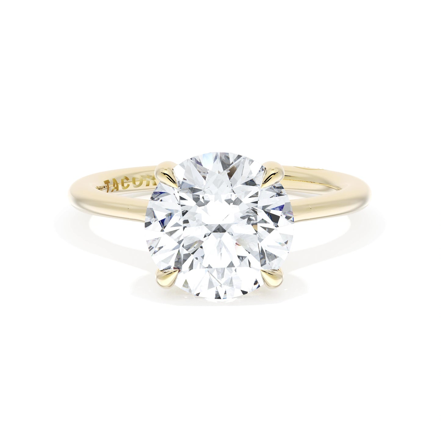 Round Solitaire Engagement Ring