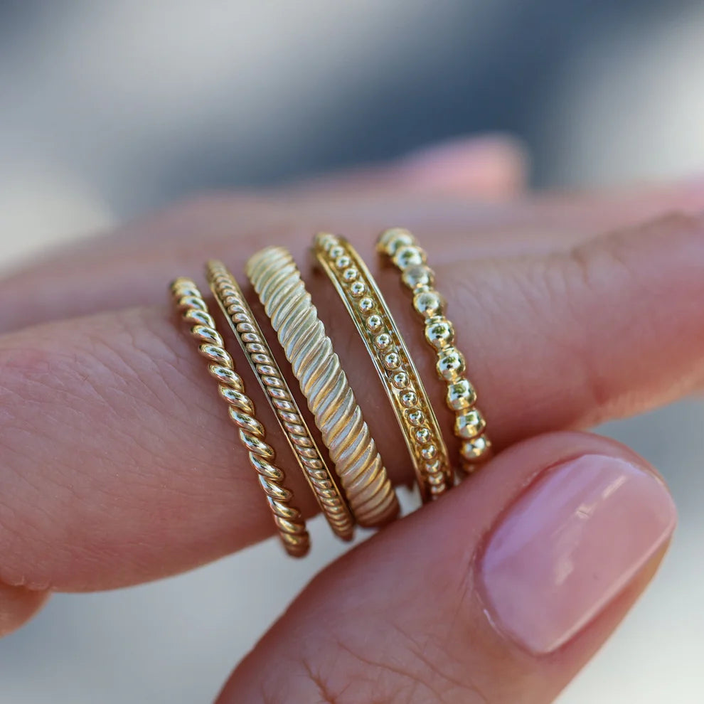 Gold Bead Band