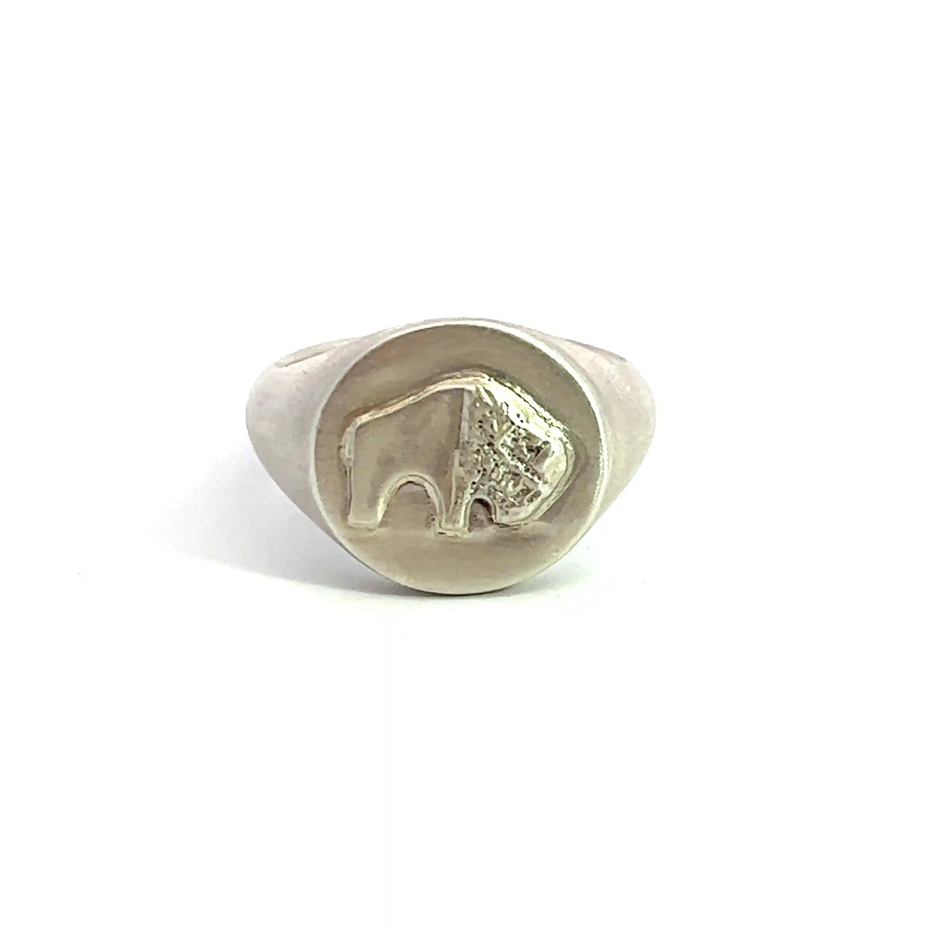 Buffalo Signet Ring