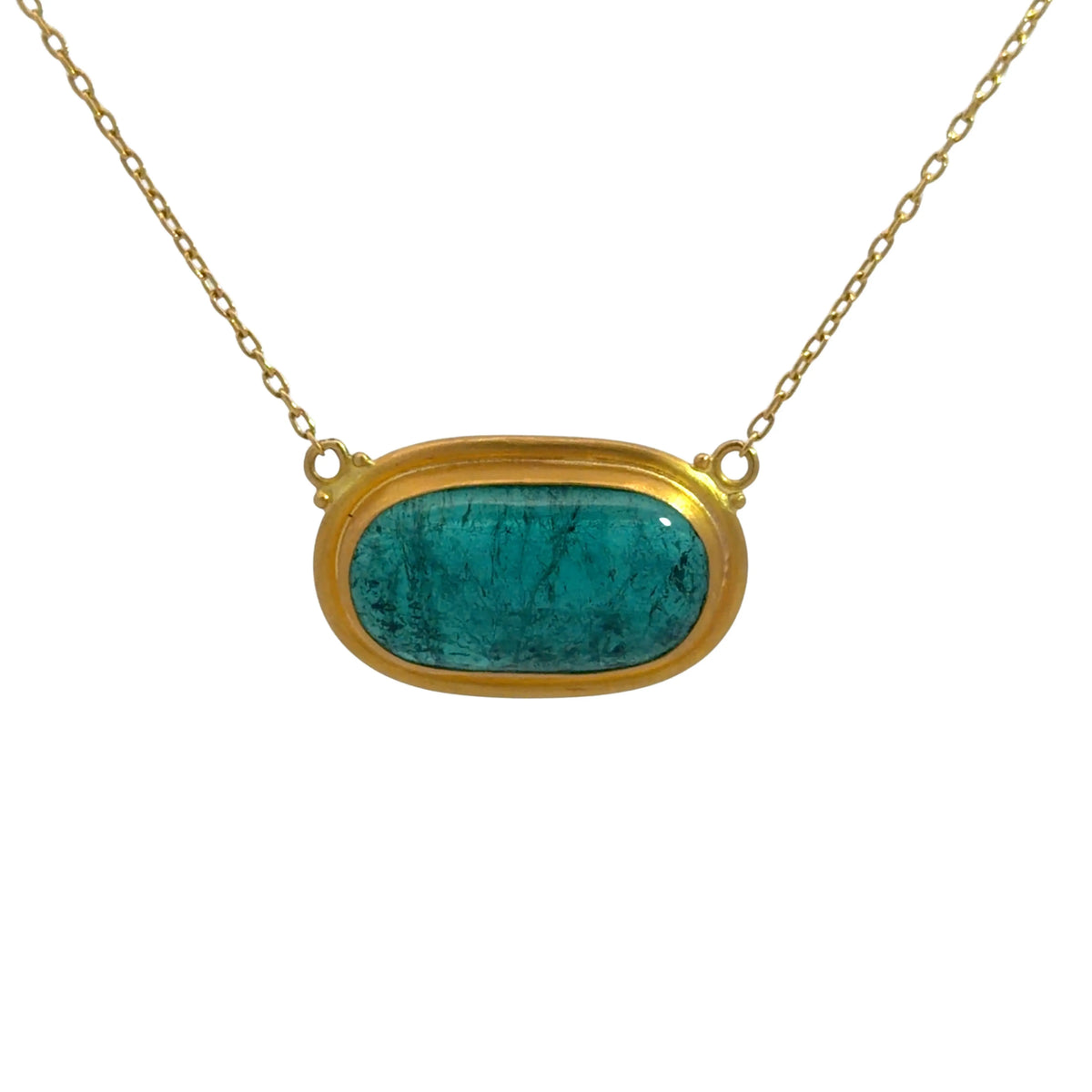Green Tourmaline Necklace