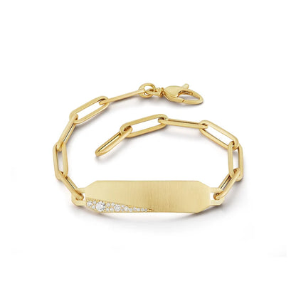 Jade Trau Small Billie ID Bracelet