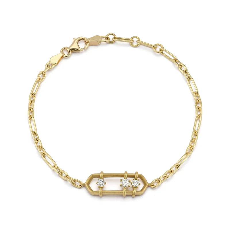 Jade Trau Mini Penelope Floating Bracelet