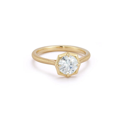 Round Solitaire Ring 