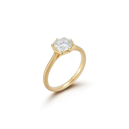 Round Solitaire Ring 