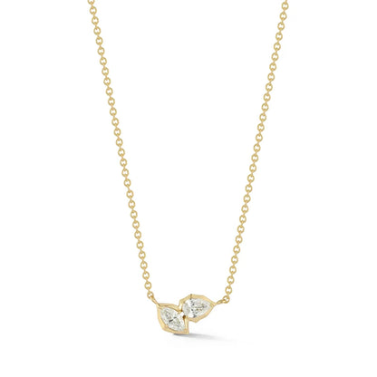 Poppy Two-Stone Pendant