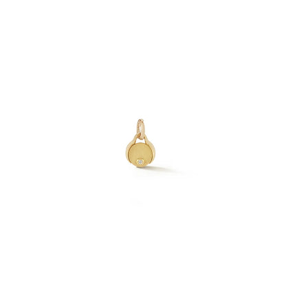 Diana Round Diamond Charm
