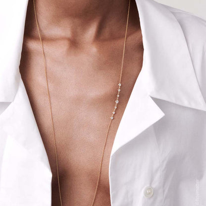 Jade Trau Penelope Single Station Necklace