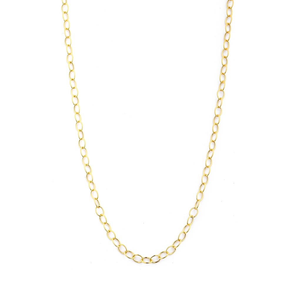 Gold Link Chain Necklace