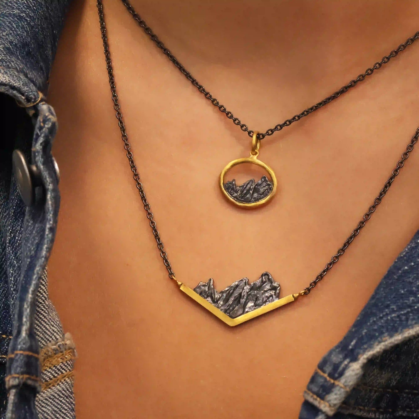 Flatirons Pendant Necklace