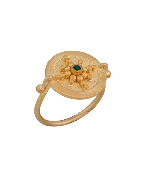 Lika Behar Medallion Compass Ring