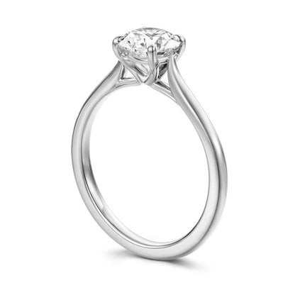platinum diamond Vela engagement ring 