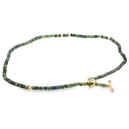 Montana Sapphire Beaded Necklace