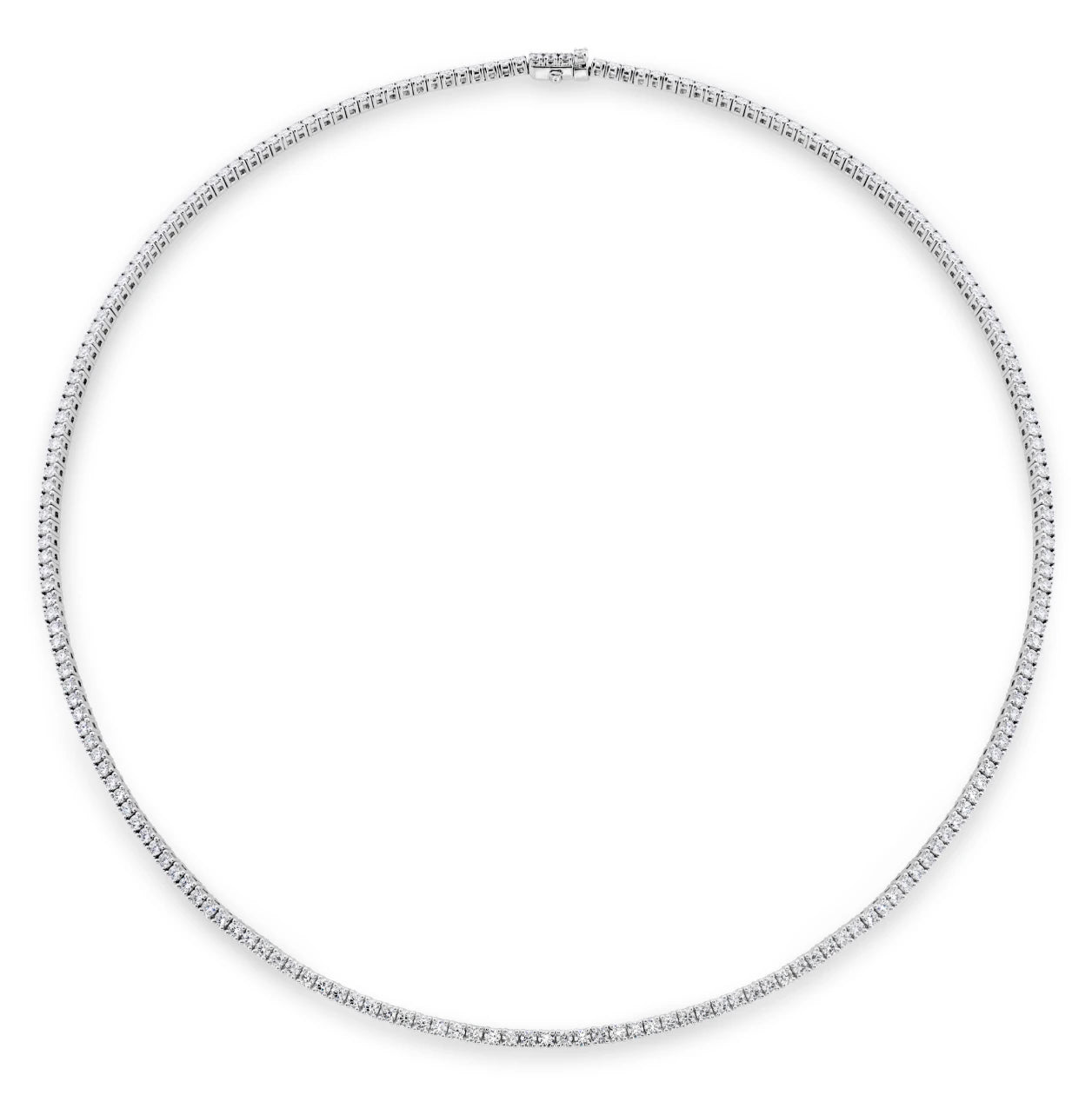 4-Prong Line Necklace