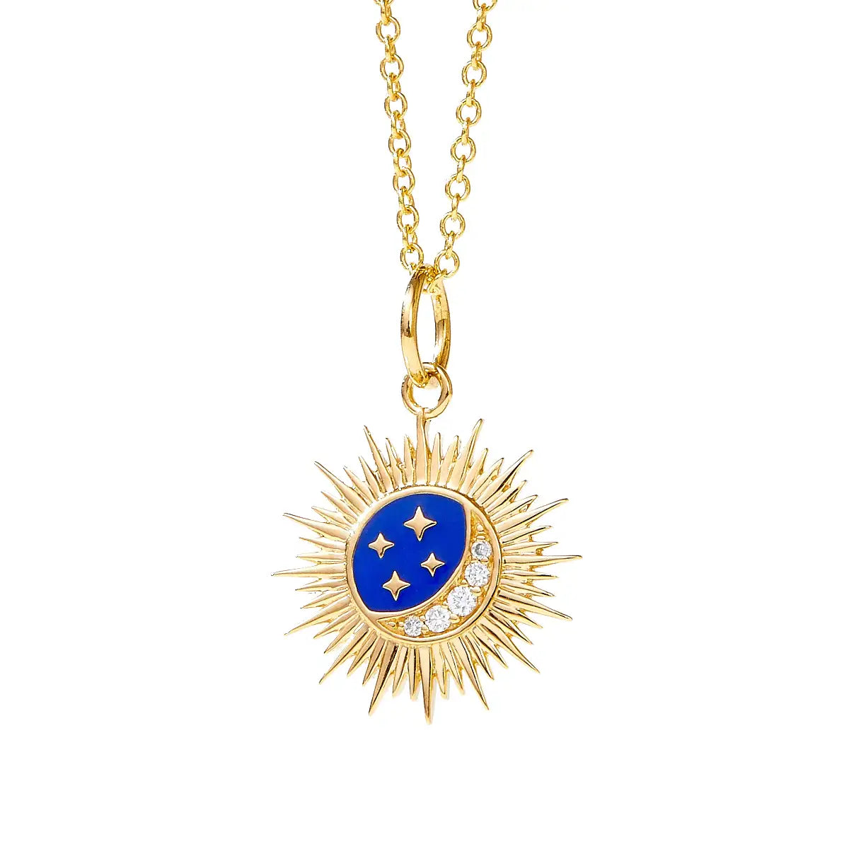 Mini Sun, Moon and Stars Charm