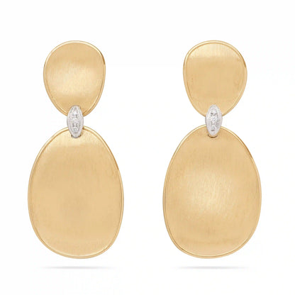Diamond Lunaria Earrings