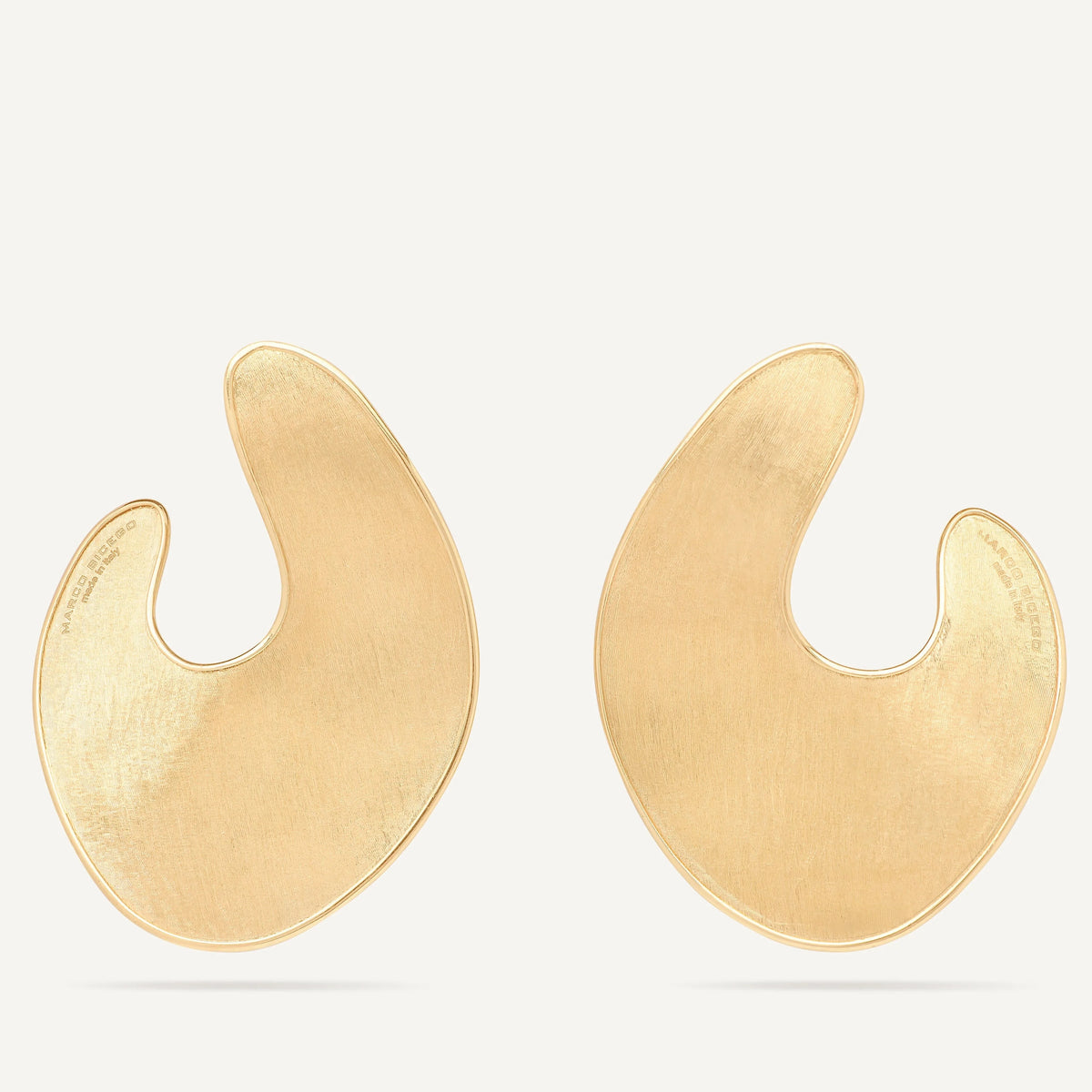 Yellow Gold Wrap Earrings