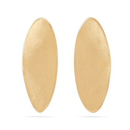 Gold Lunaria Twist Earrings