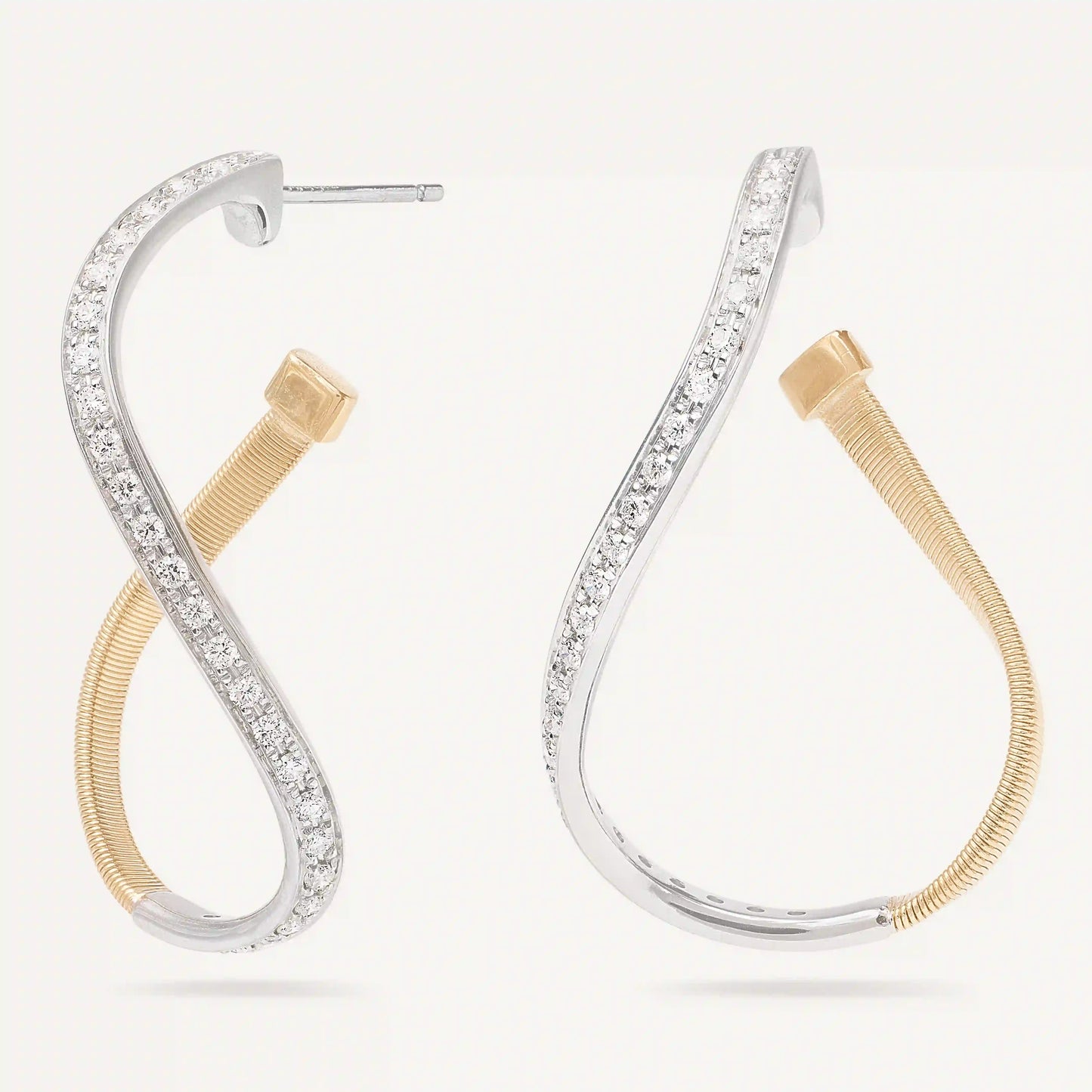 Diamond Marrakech Twist Earrings