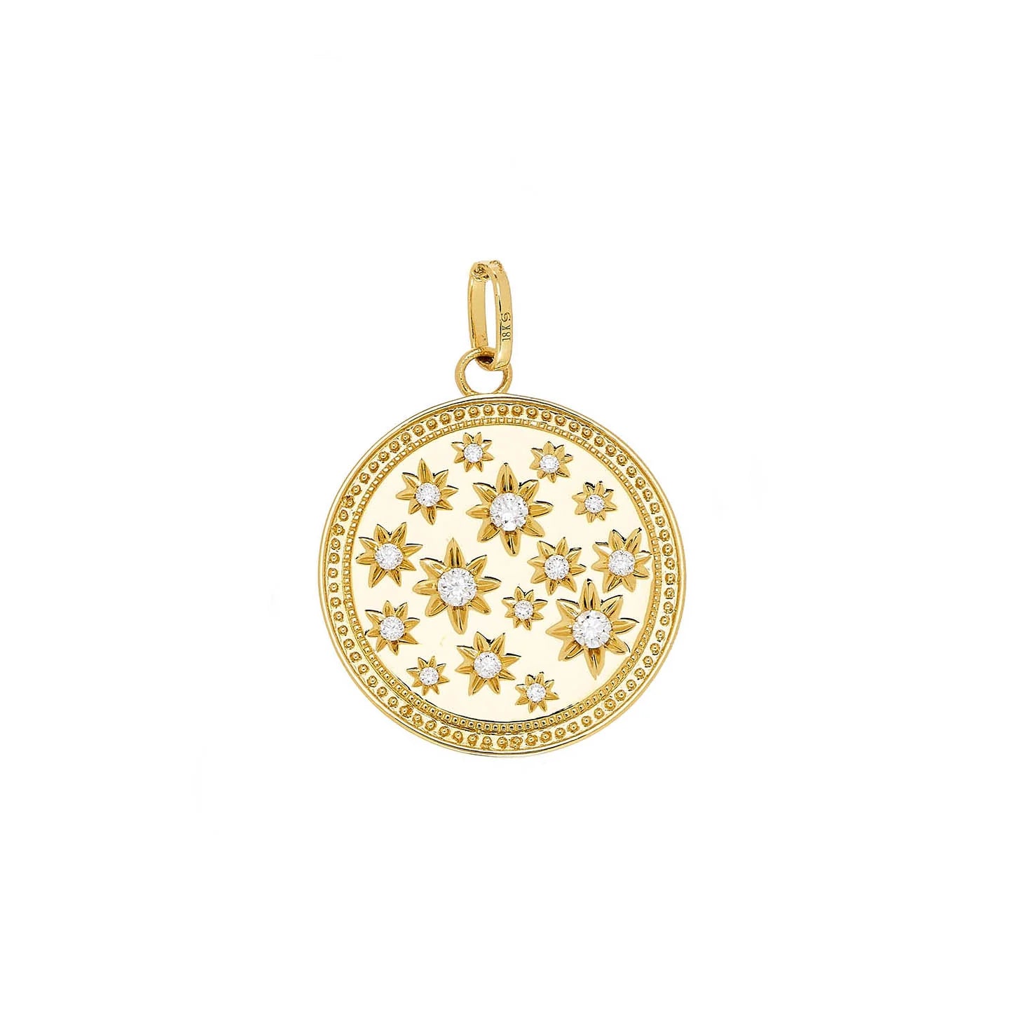 White Diamond Pendant