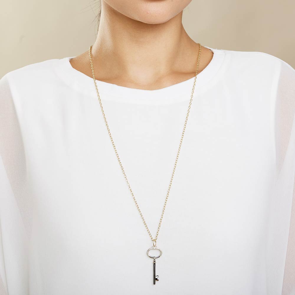 Silver Key Pendant