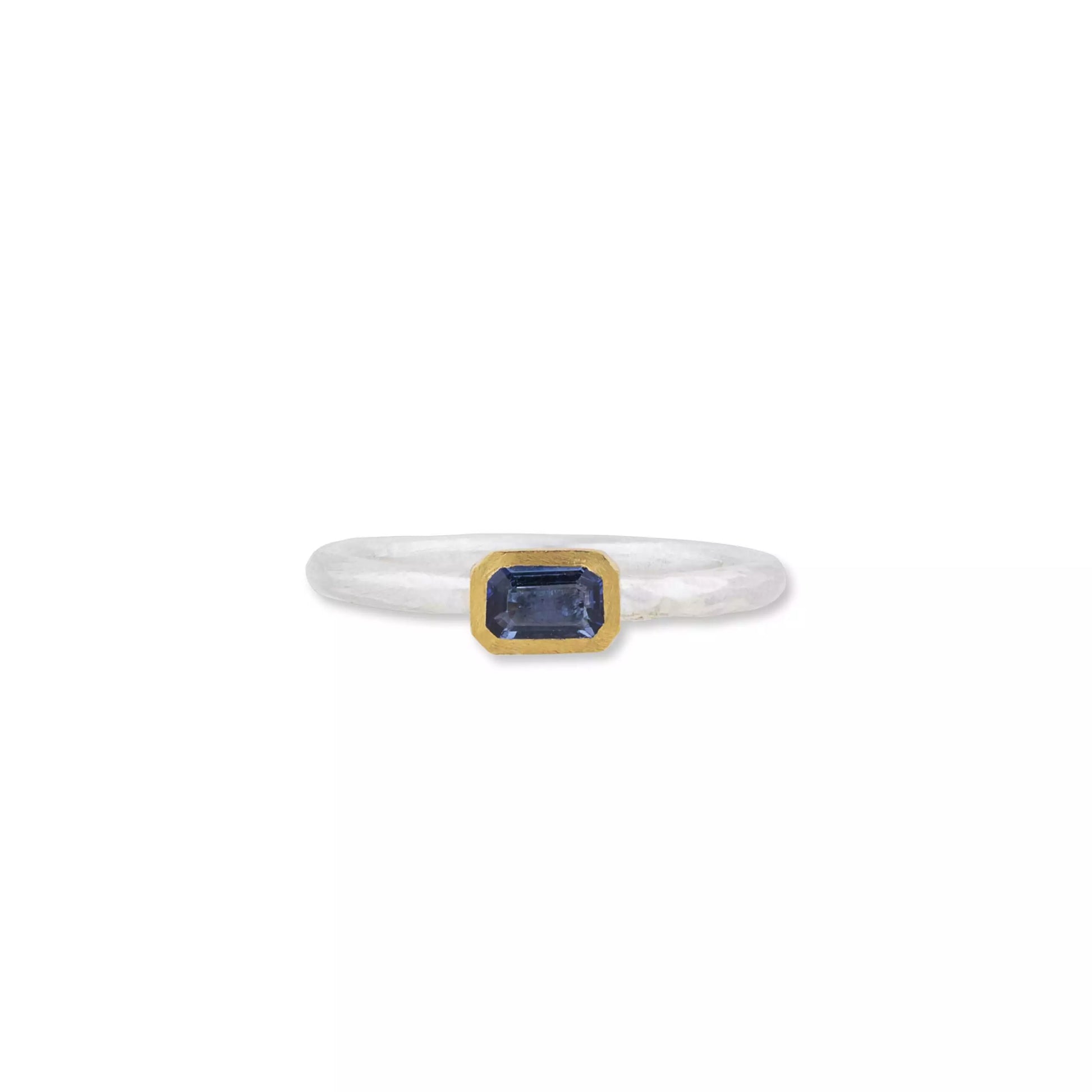 Sapphire Prismic Ring