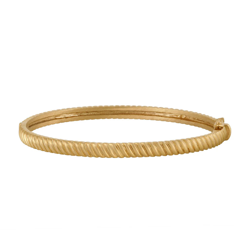 Yellow Gold La Mer Bangle
