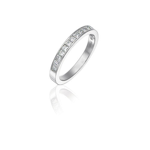 Gumuchian Bridal Platinum Diamond Anniversary Wedding Band