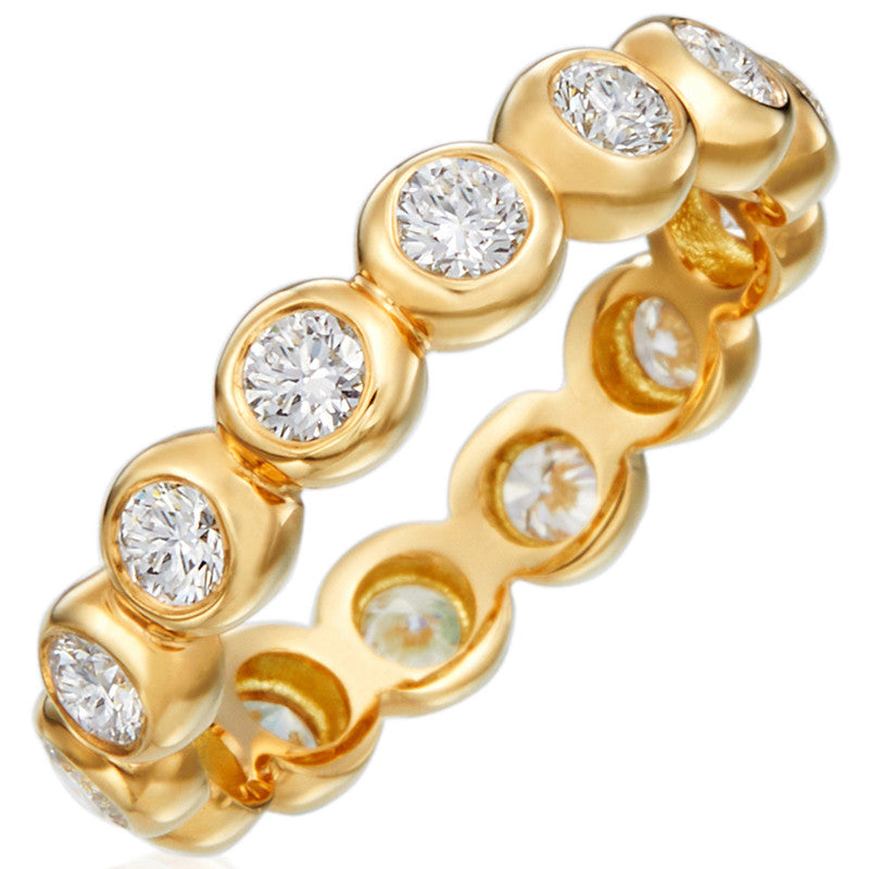 Gumuchian Moonlight 18k Gold Diamond Band Ring