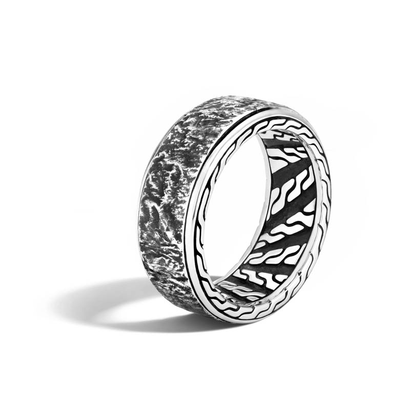 Silver Rotating Ring