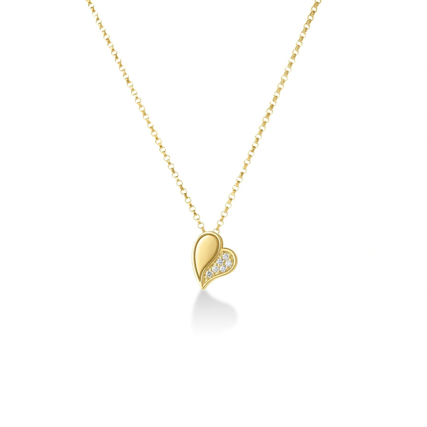 Diamond Flower Necklace