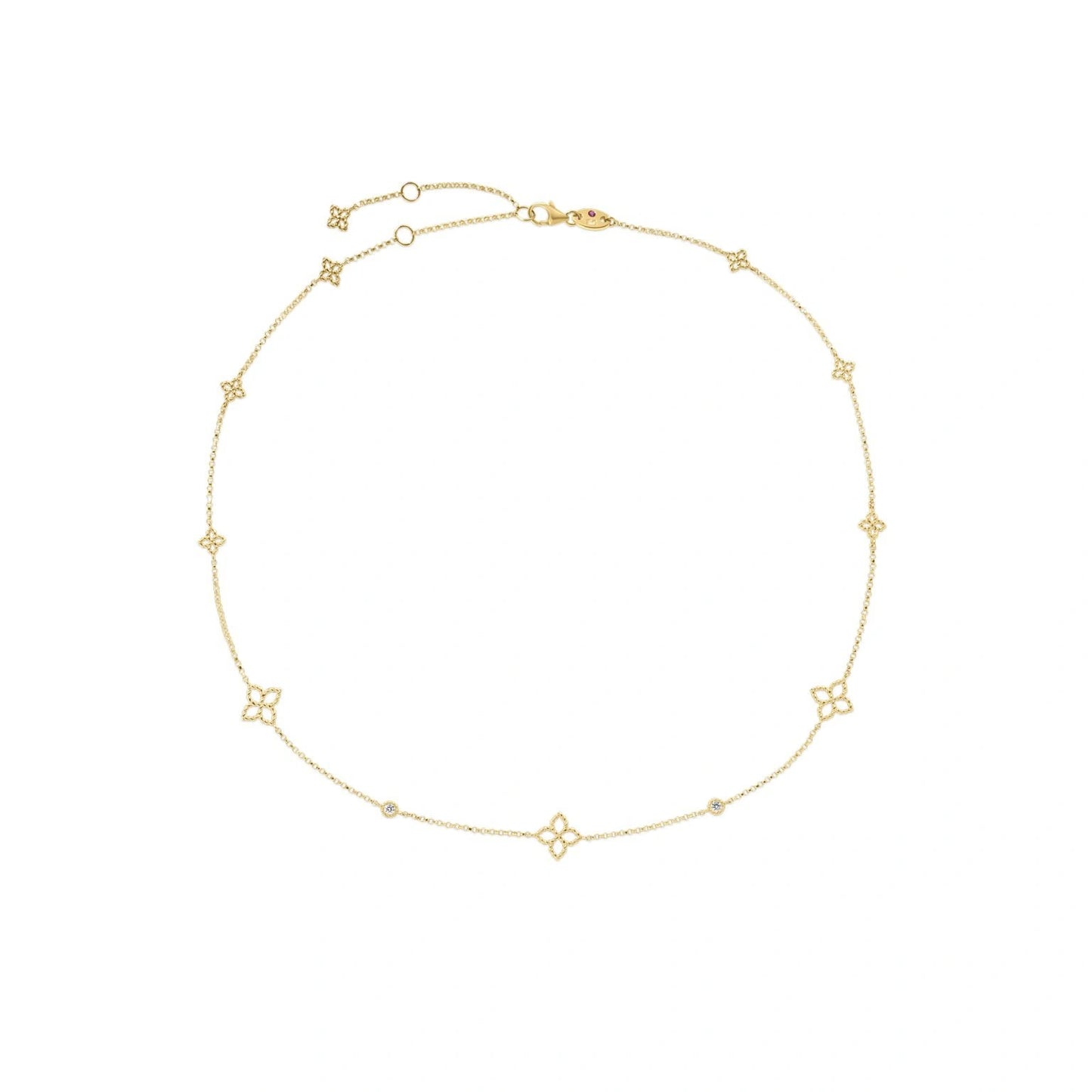 Flower Station Necklace