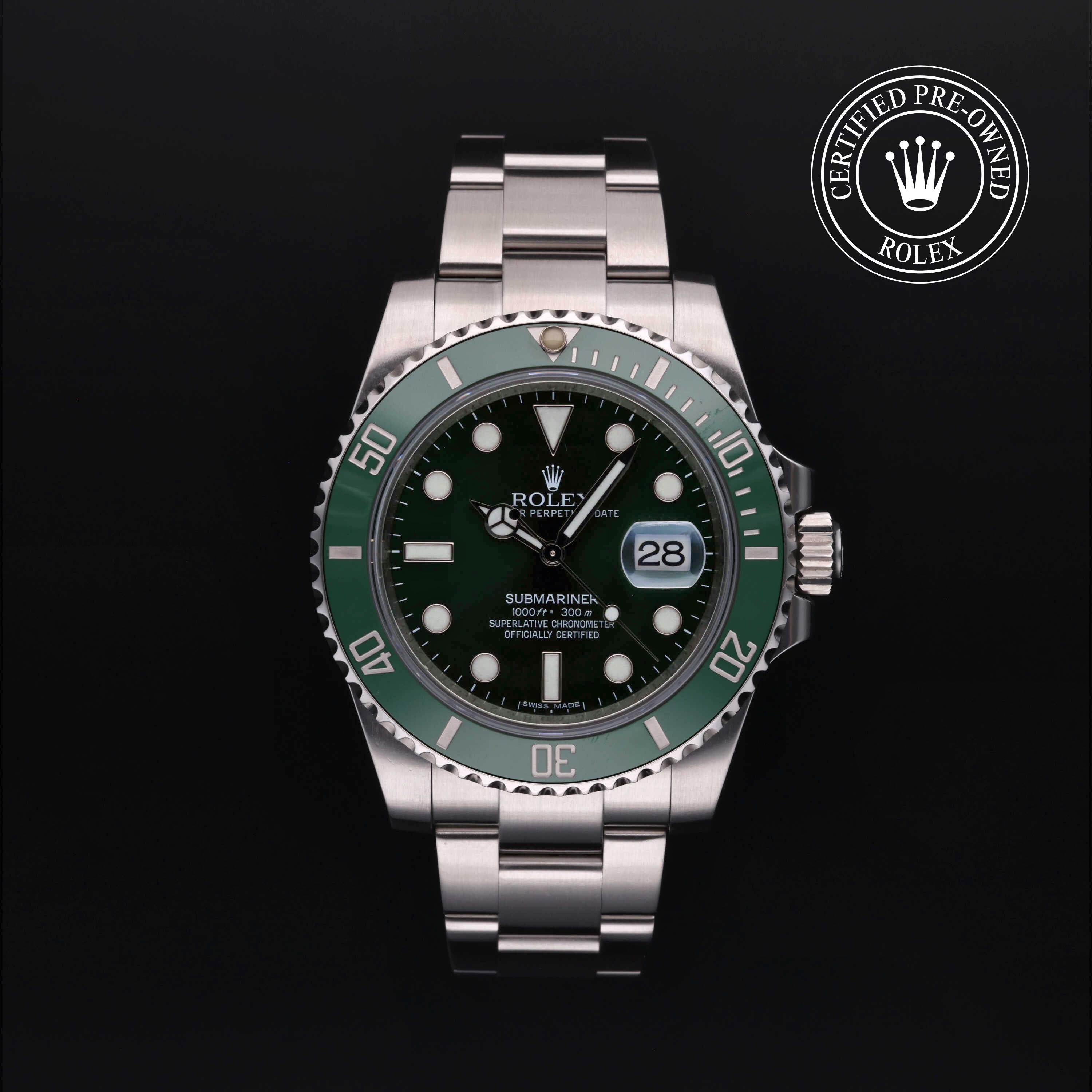 Submariner Date — M116610LV-0002