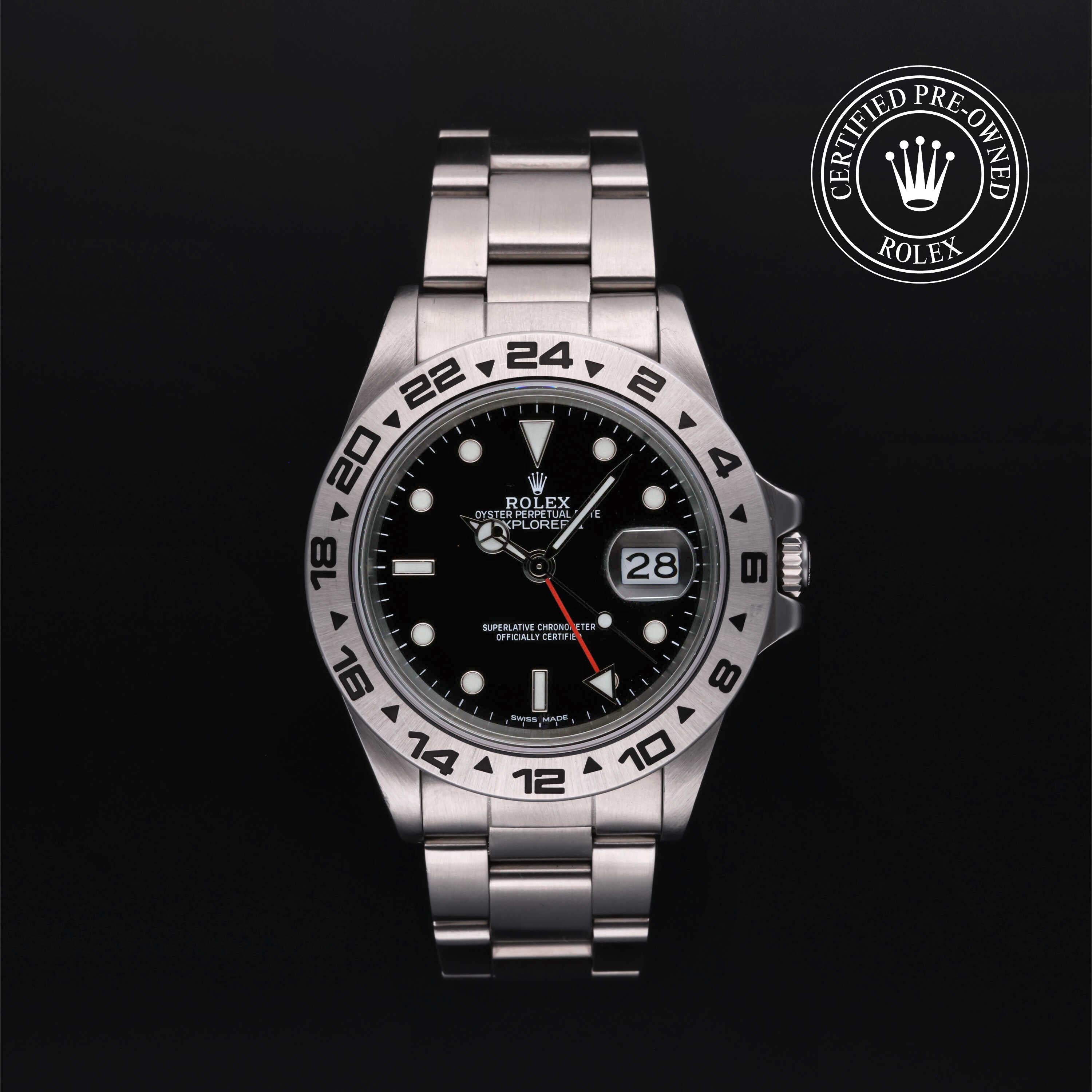 Oyster Perpetual Explorer II Certified Pre-owned with 40 mm from 1986