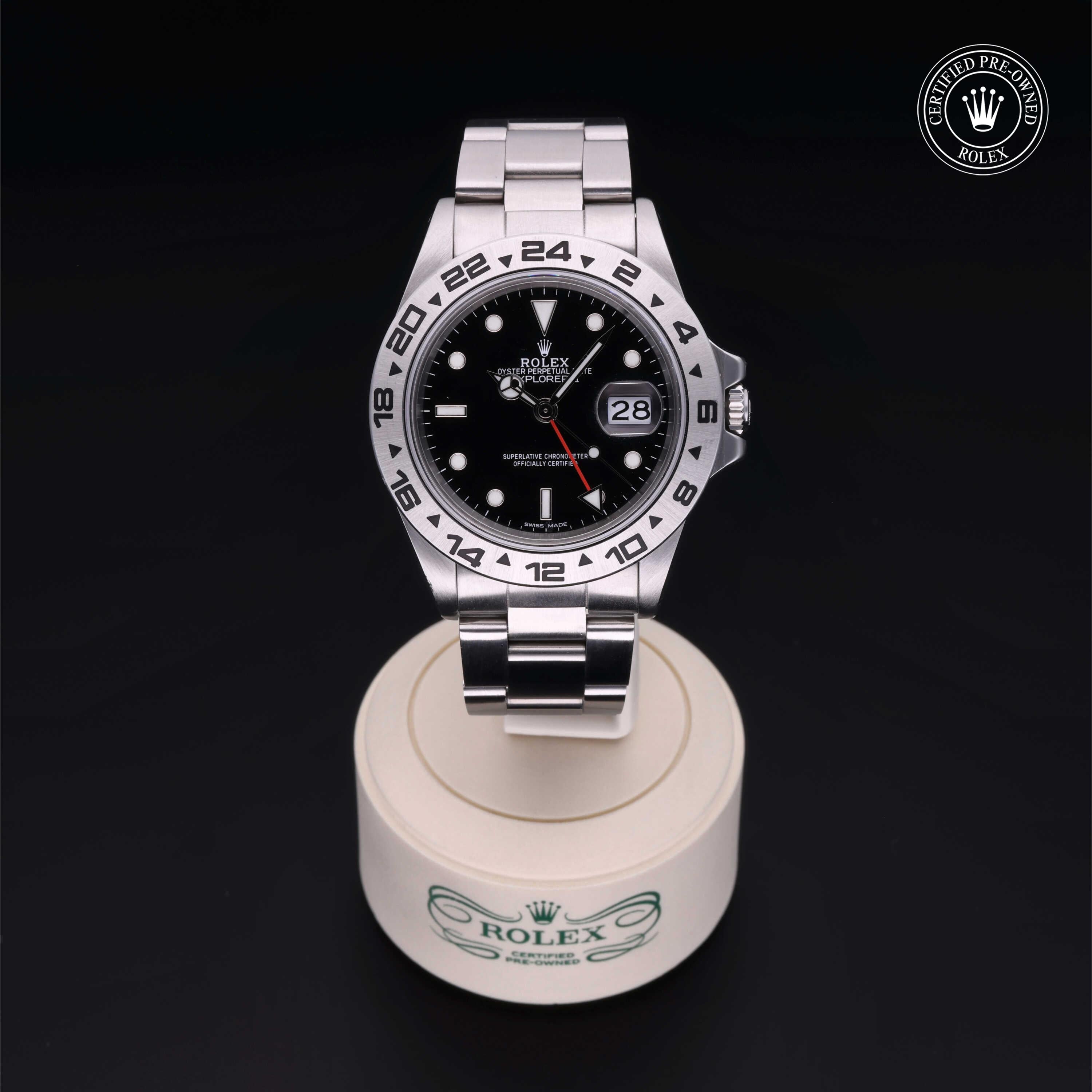 Oyster Perpetual Explorer II Certified Pre-owned with 40 mm from 1986