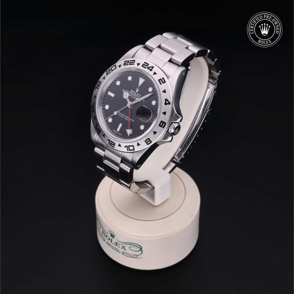 Oyster Perpetual Explorer II Certified Pre-owned with 40 mm from 1986