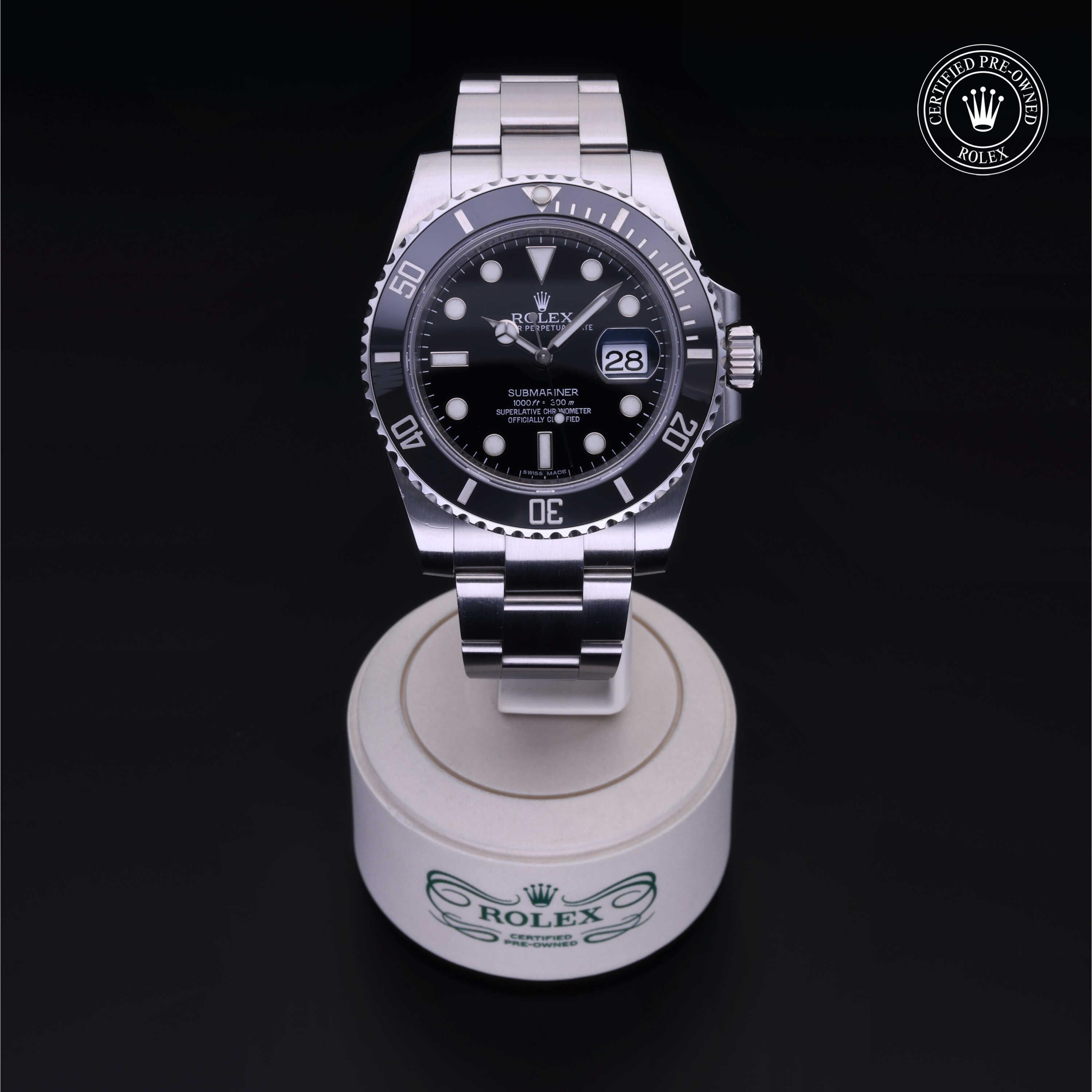 Submariner Date Certified Pre-owned with 40 mm from 2011