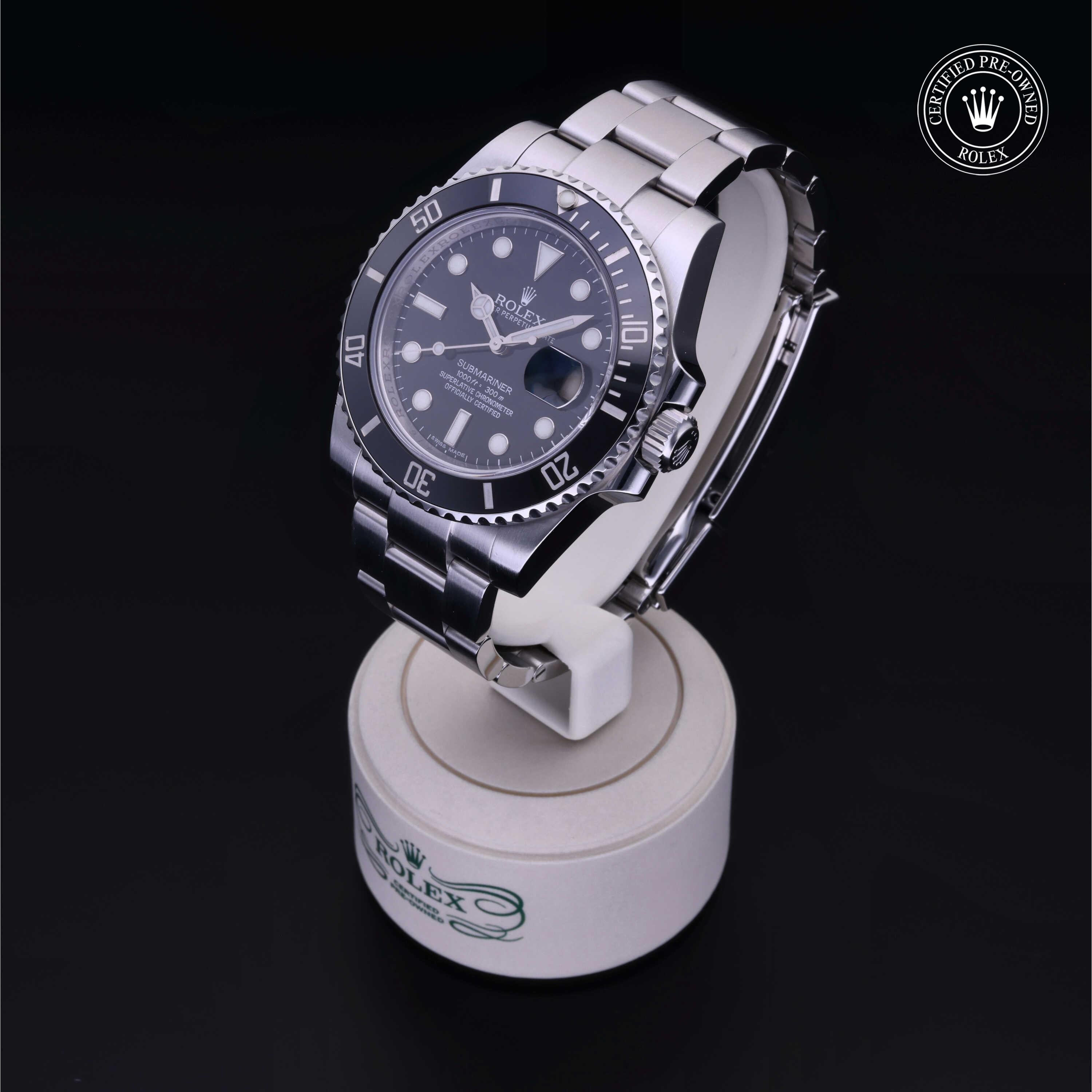 Submariner Date Certified Pre-owned with 40 mm from 2011