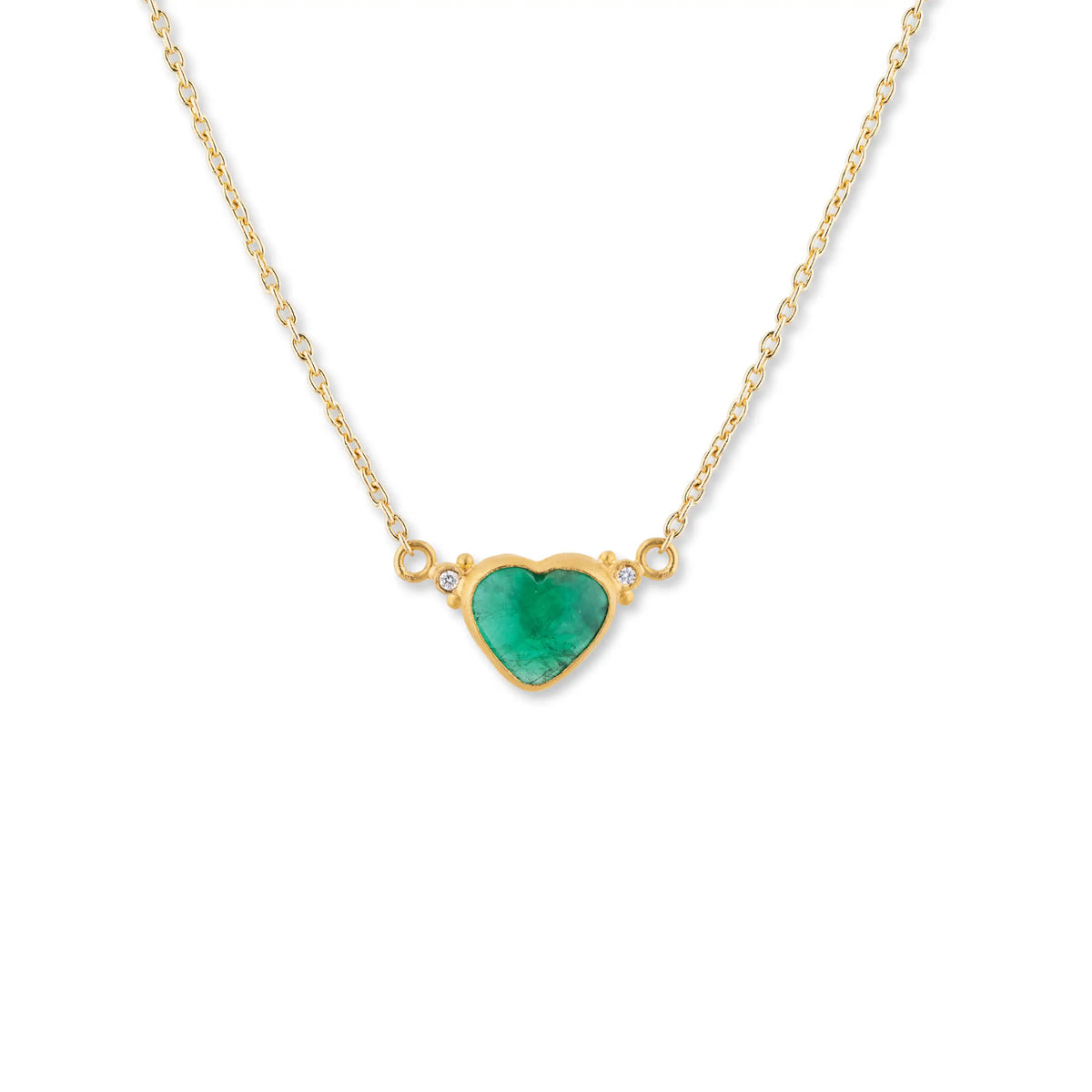 Emerald Love Necklace