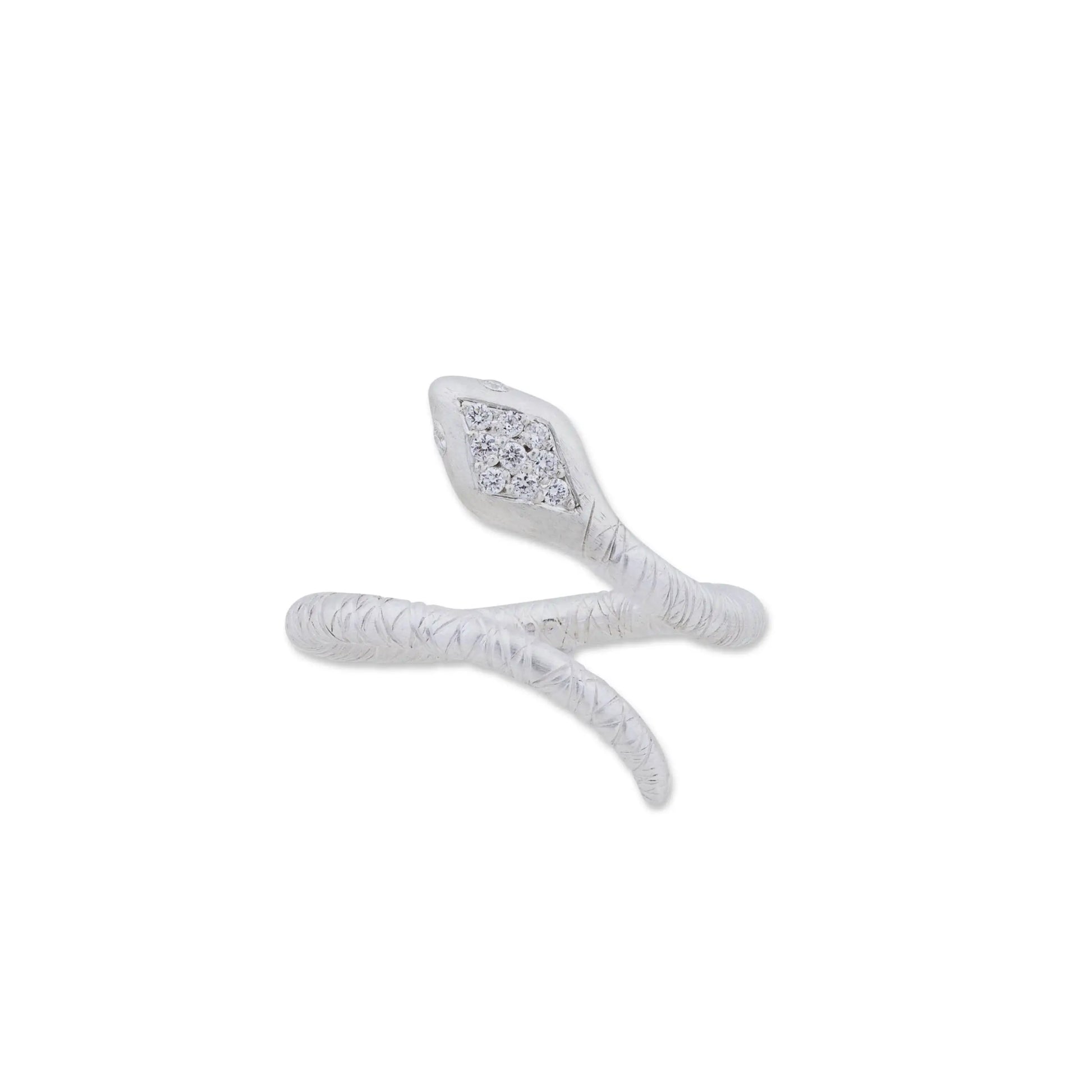 Silver Snake Ring