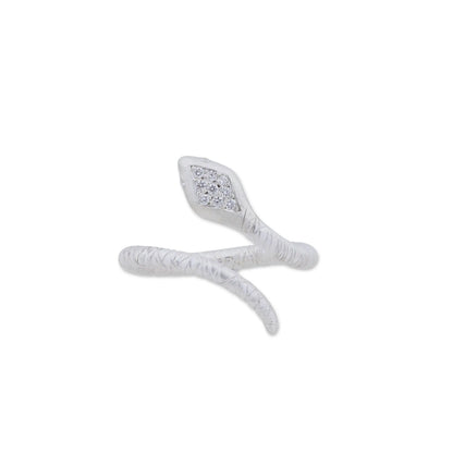 Silver Snake Ring