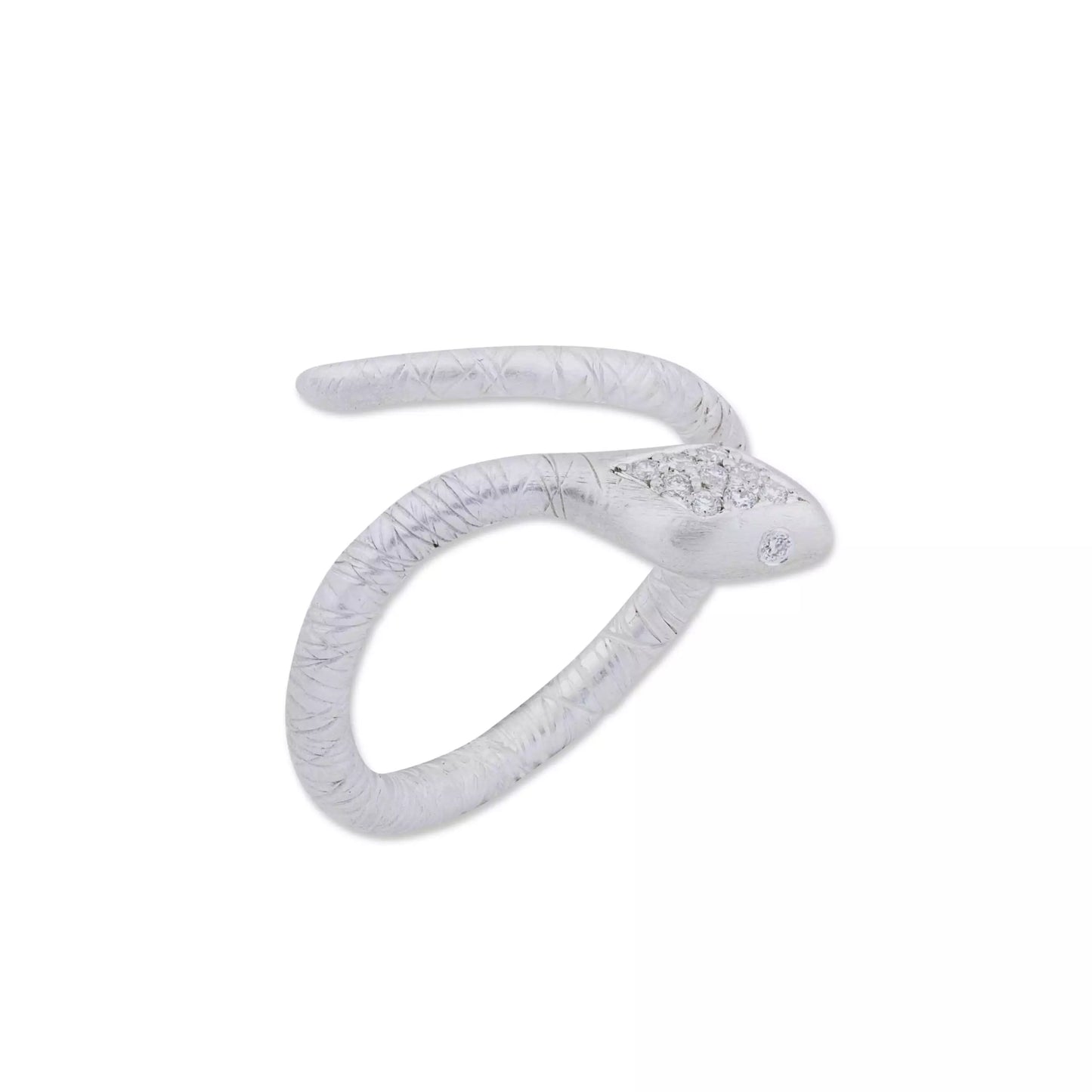 Silver Snake Ring