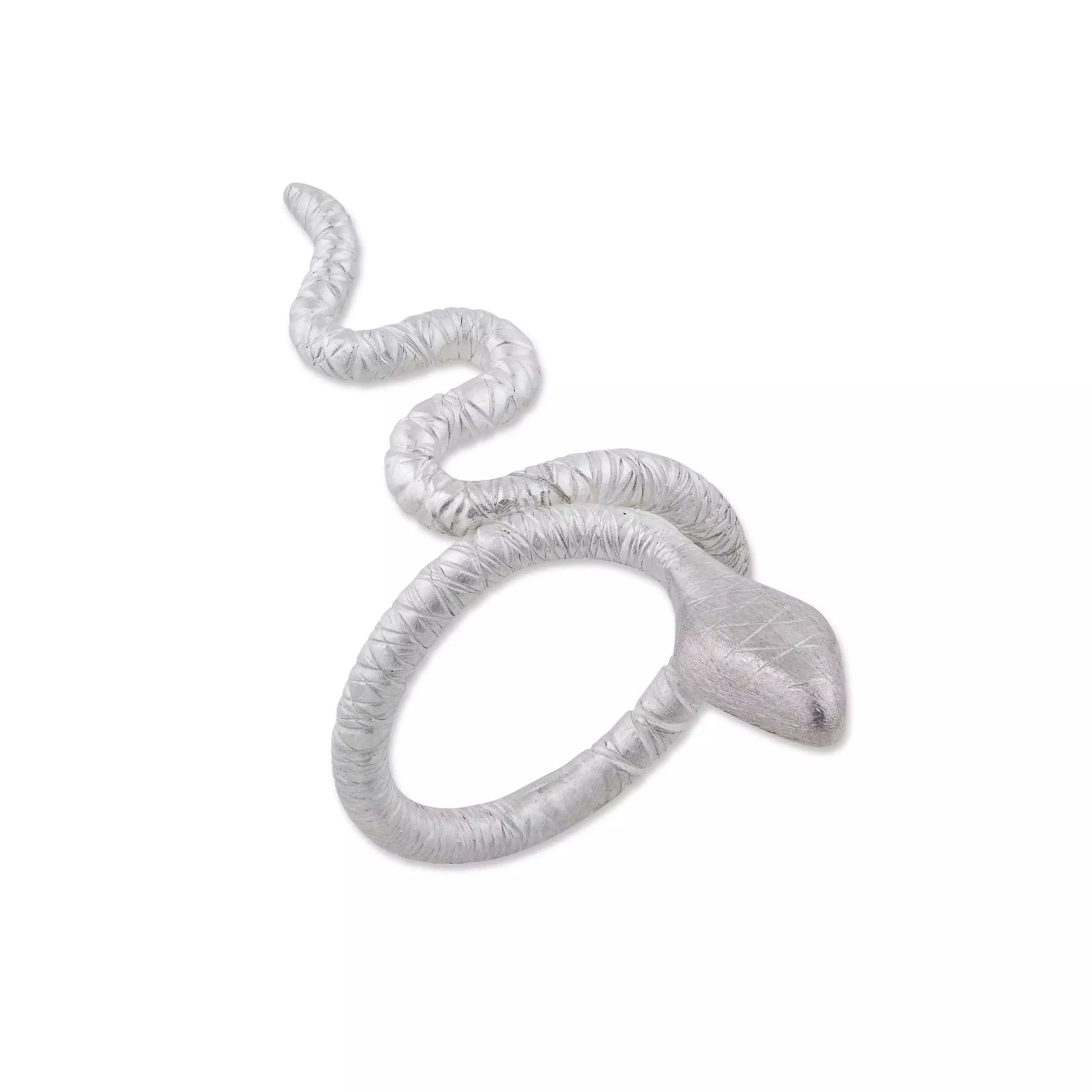 Silver Snake Ring