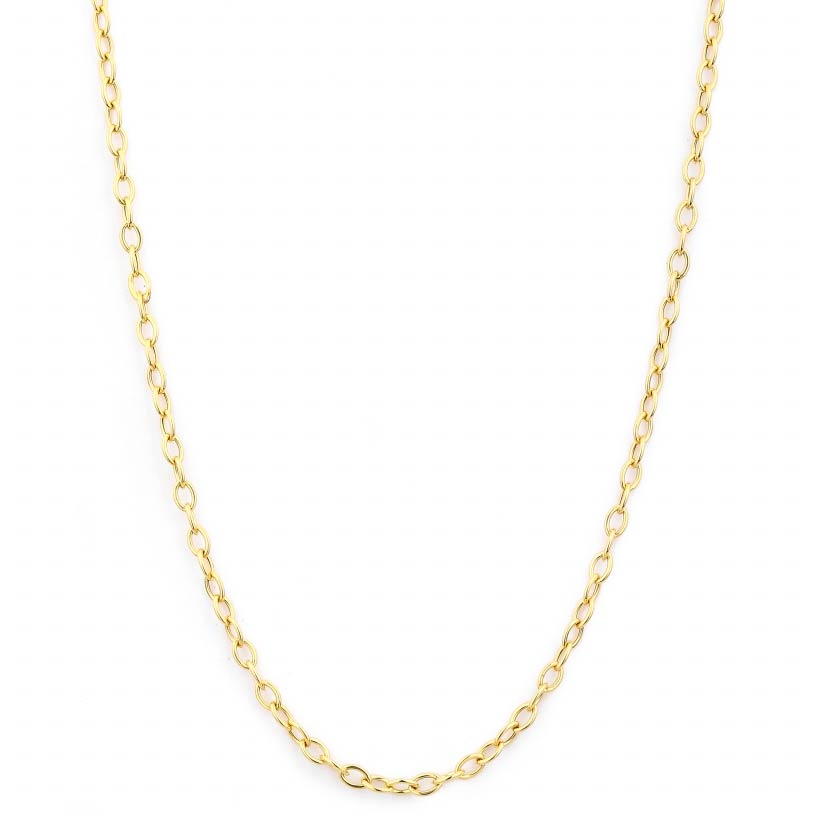 Gold Link Chain Necklace