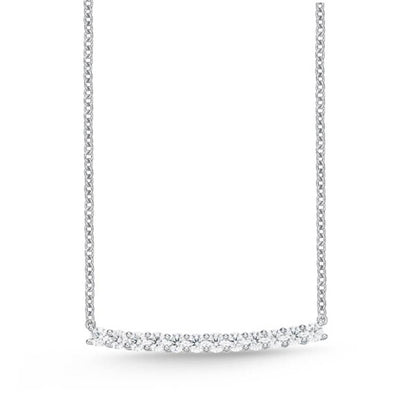 Diamond Bar Necklace