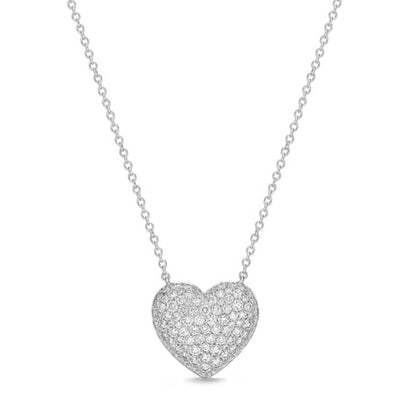 Pavé Heart Necklace